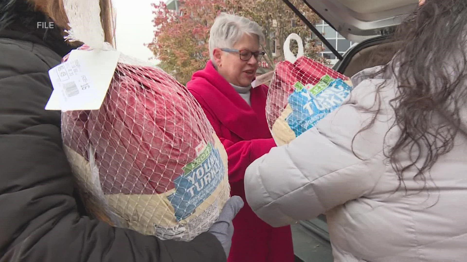 Last year, the goal was to collect 2,500 frozen turkeys. But the West Michigan community blew that goal out of the water.