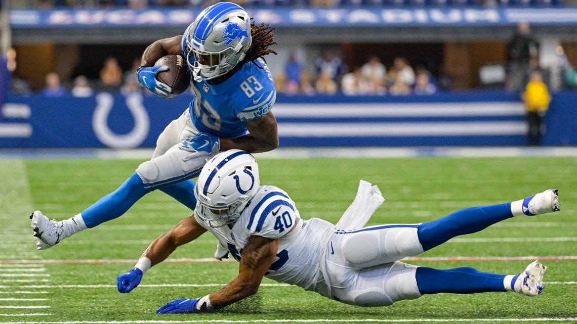 Detroit Lions answer Indianapolis Colts' late touchdown with 2-point stop  to get 27-26 preseason win