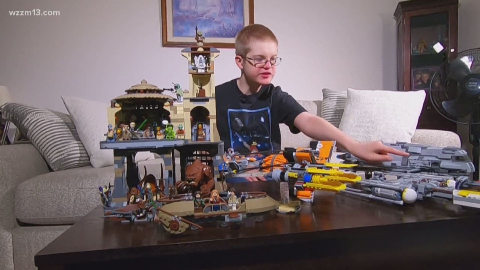 Boy hopes for 'Force Push' in competition