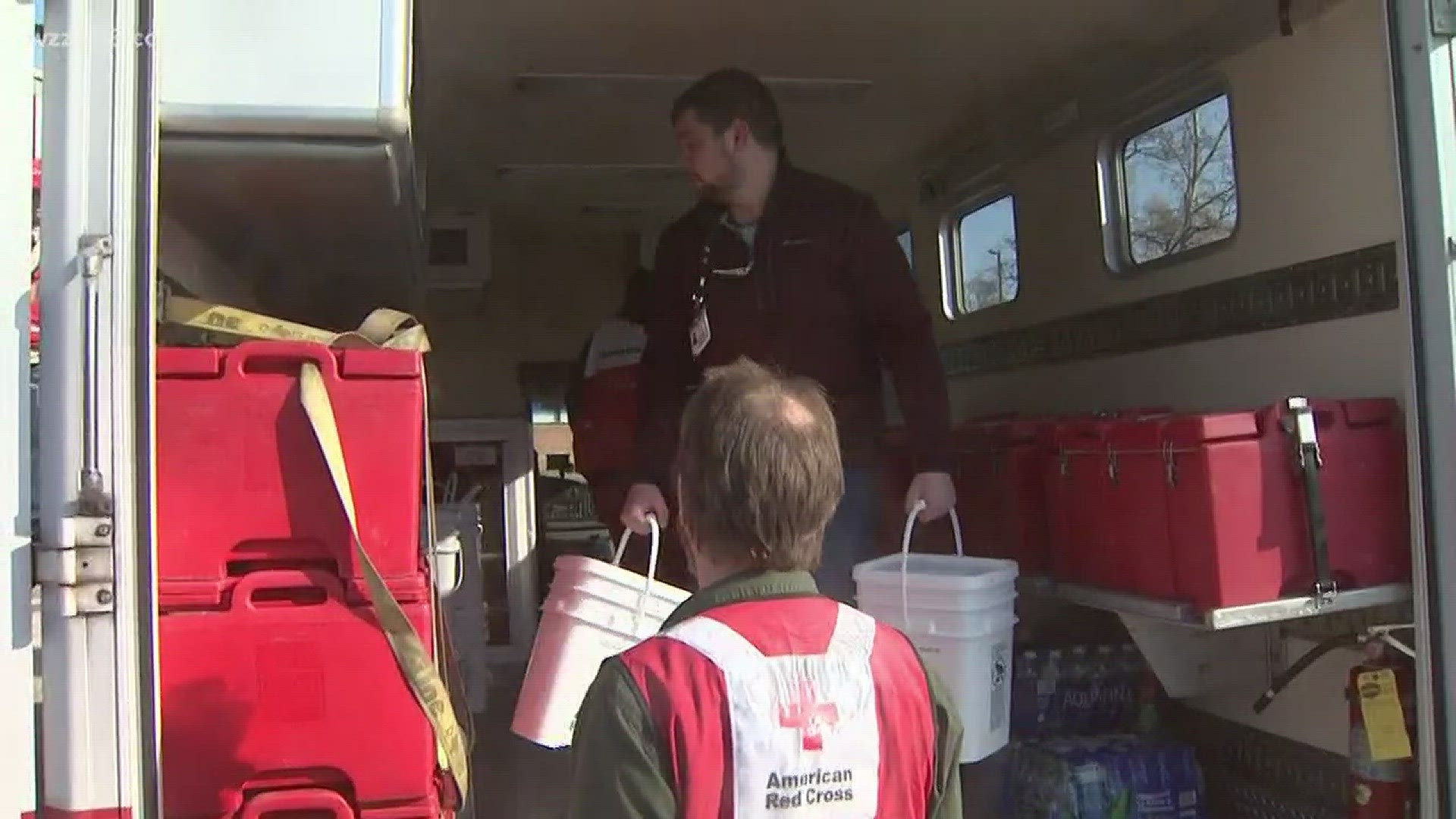 Red Cross, Salvation Army helping those impacted by flooding