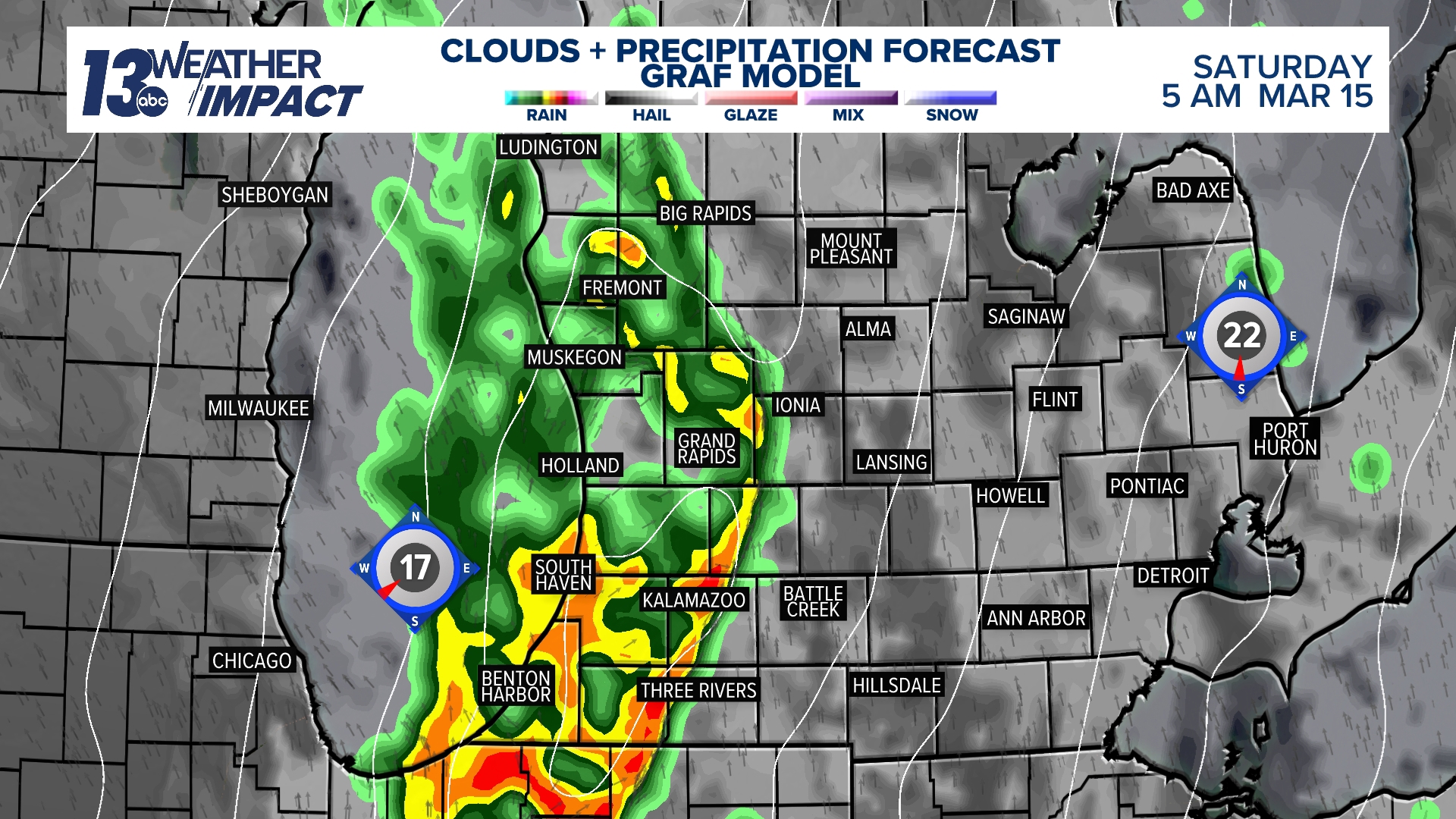 Tracking severe weather risk in West Michigan | wzzm13.com