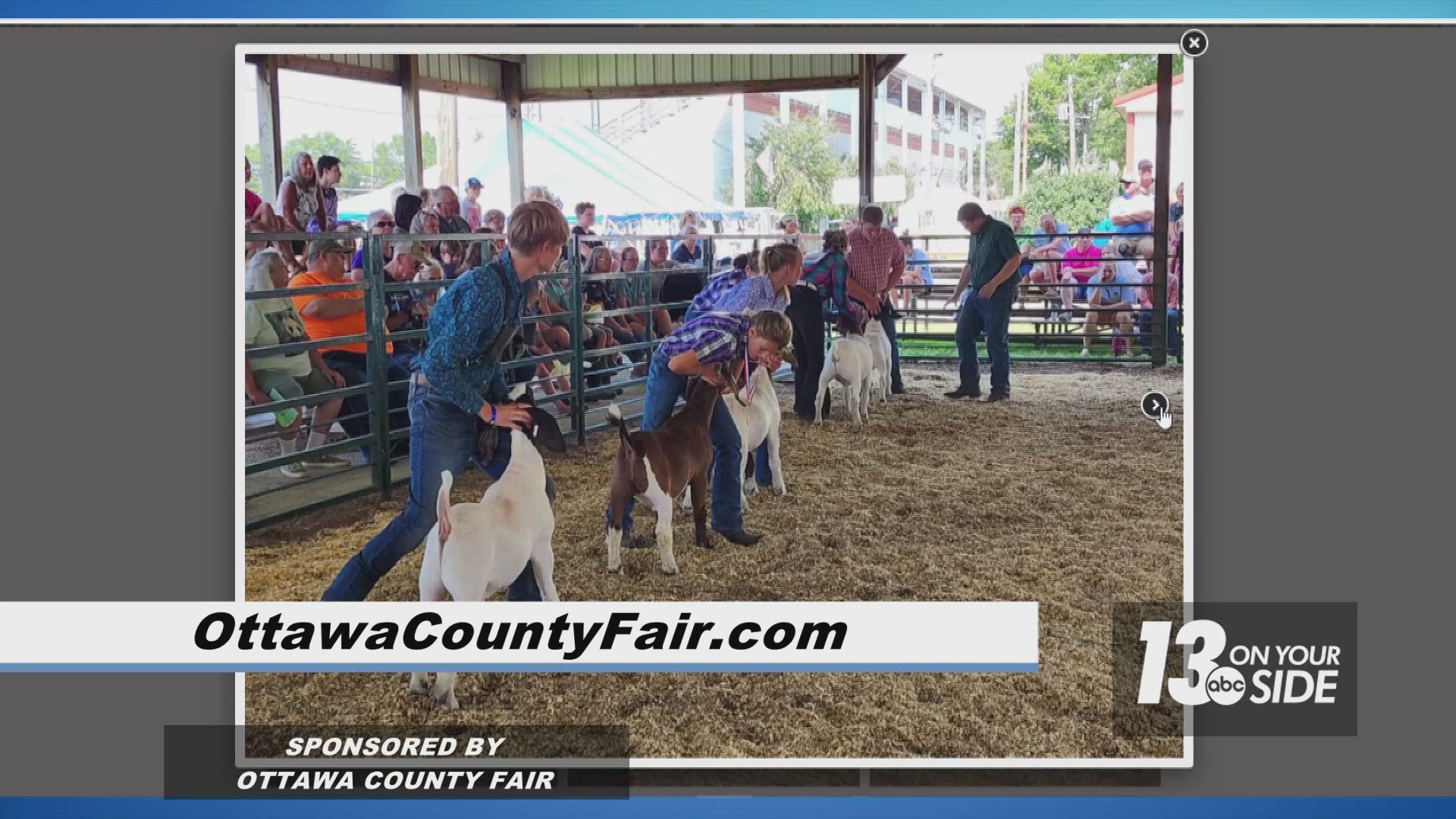 The Ottawa County Fair runs for six days, July 22-27