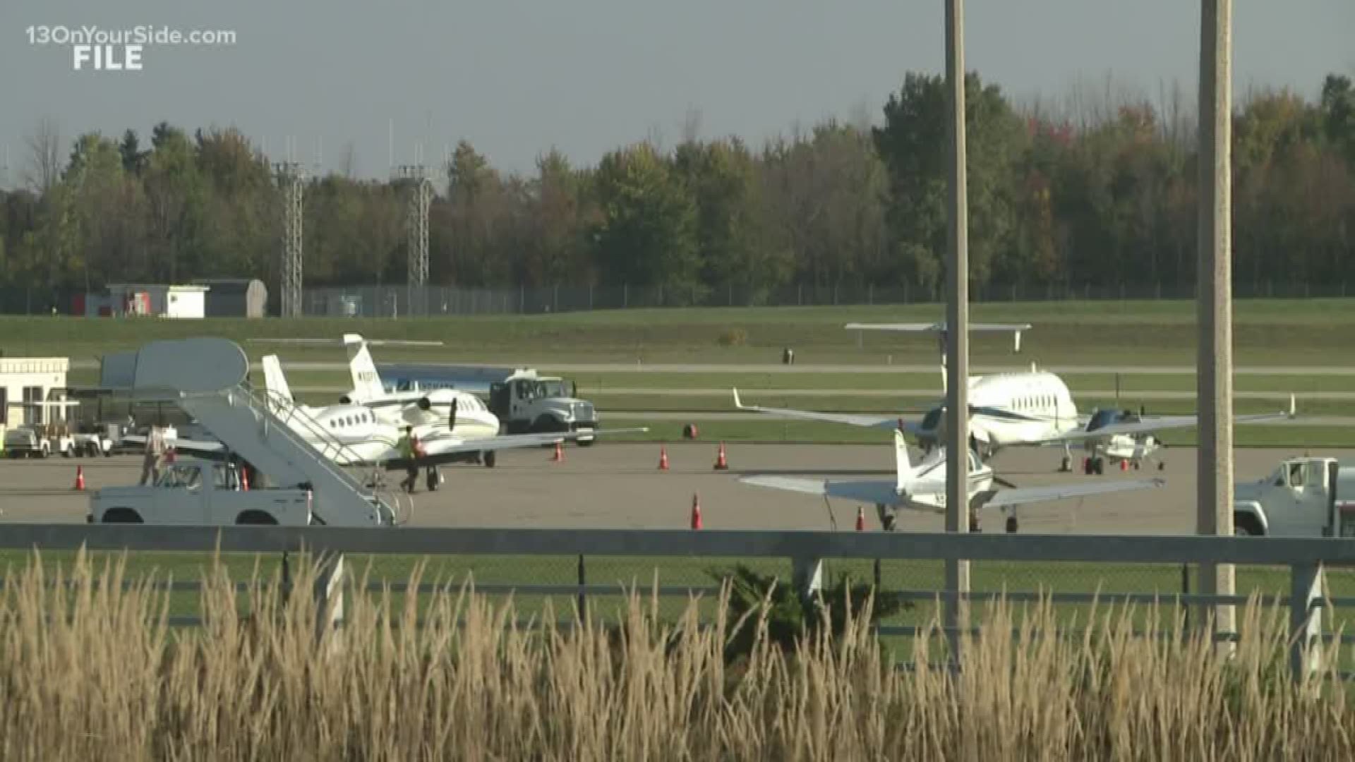 Gerald R. Ford International Airport will be receiving $11.06 million for apron rehabilitation.