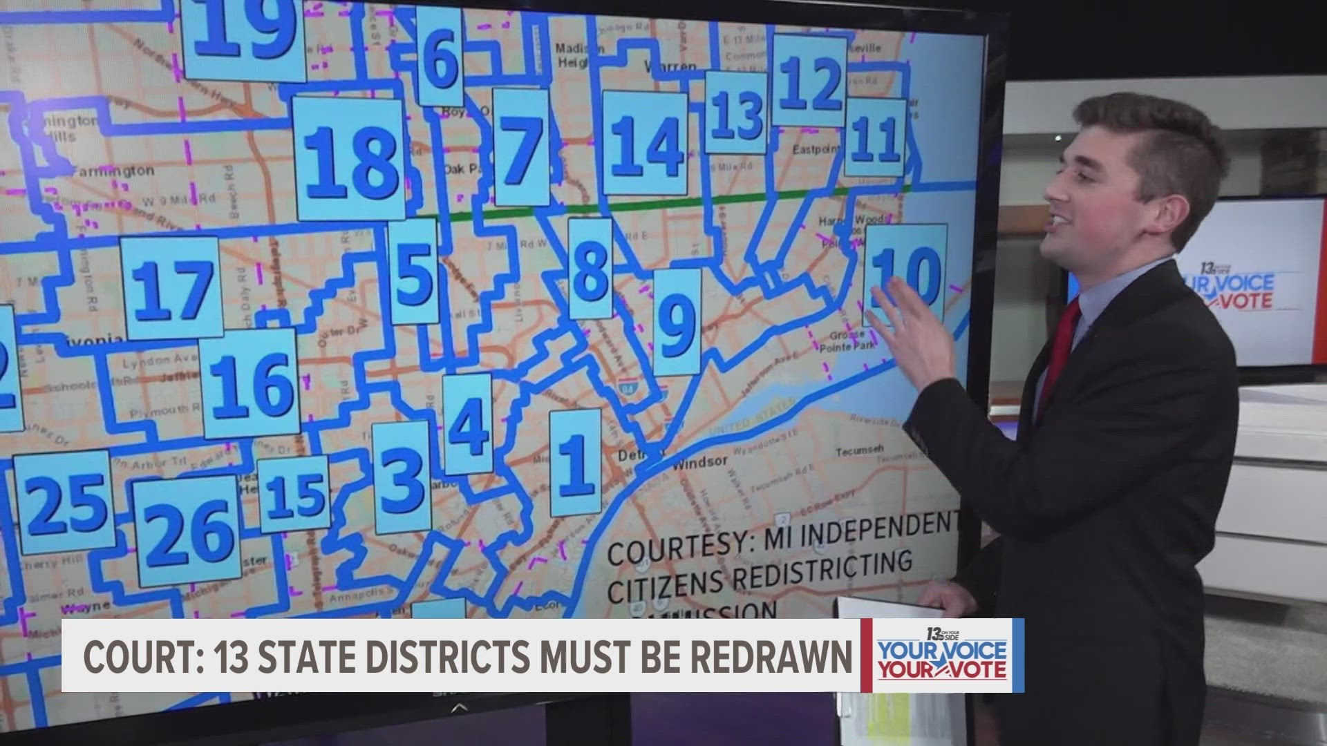 Back to the drawing board. That's what a federal court told the group responsible for redrawing Michigan's electoral maps in 2021.