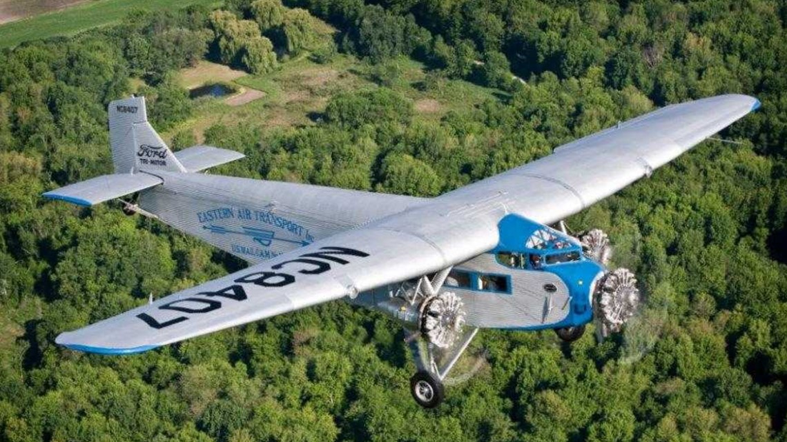 Relive the beginnings of airline travel with the 'Tin Goose'