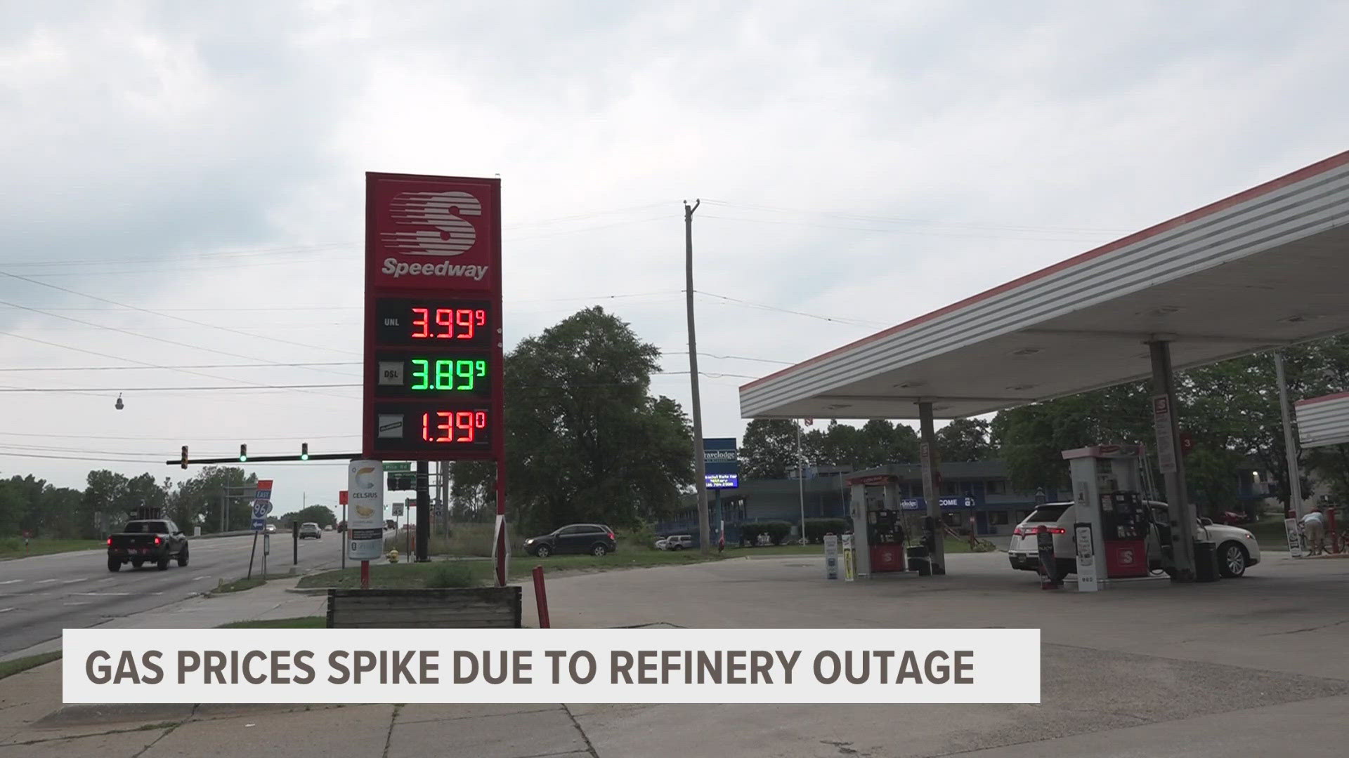 A GasBuddy expert says the spike in prices was due to a refinery outage.