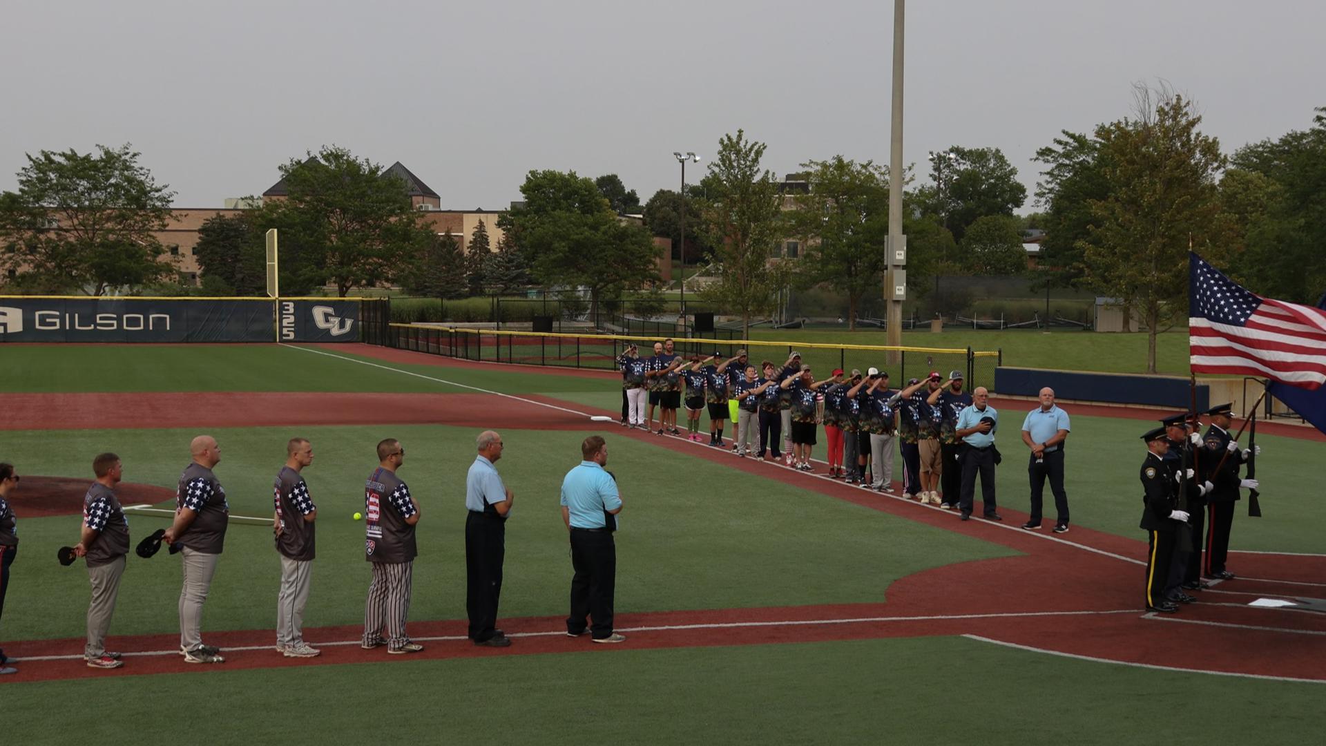 The game gives local first responders and veterans a chance to raise money for nonprofit Hero Services and remember those who lost their lives on Sept. 11, 2001.