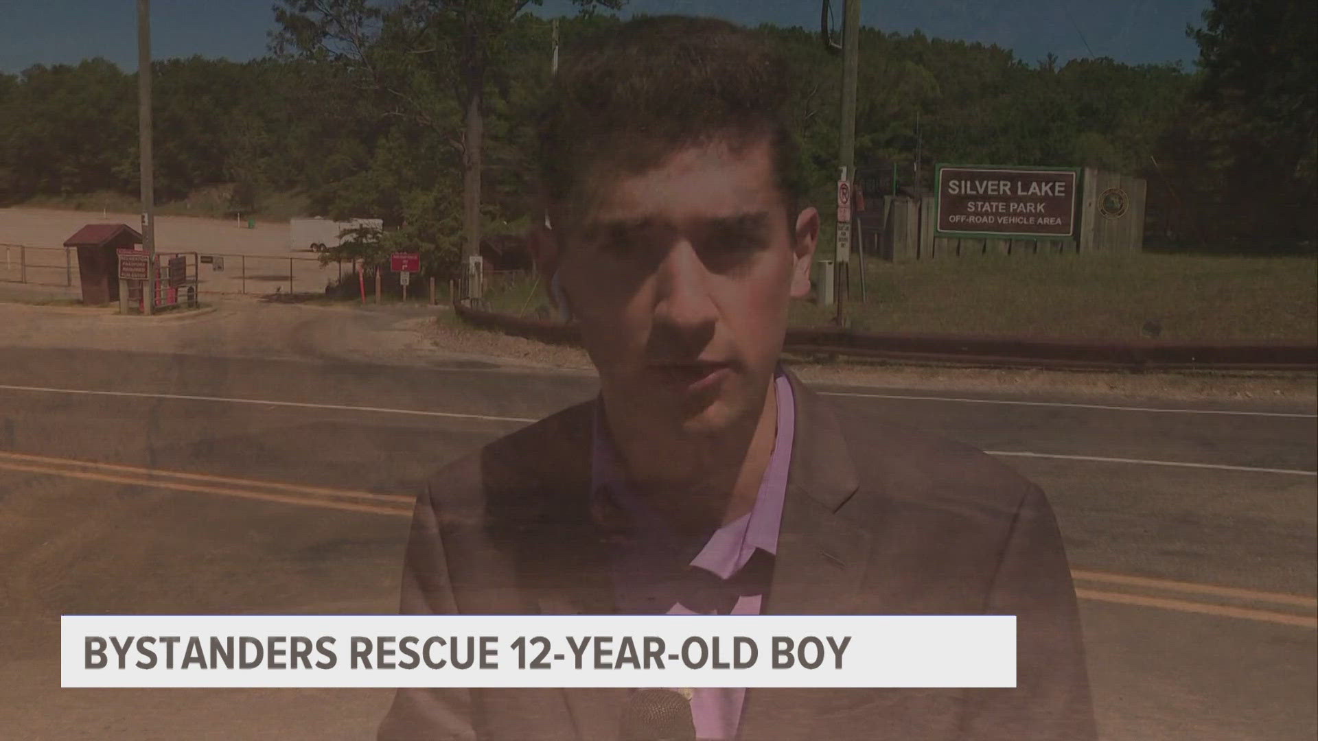 Oceana County Sheriff Craig Mast said the boy had been digging a hole in the sand dune when the hole collapsed on him.