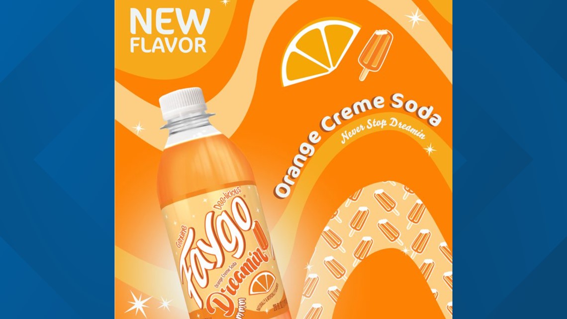 Faygo releases new flavor of soda | Orange Creme Soda | wzzm13.com
