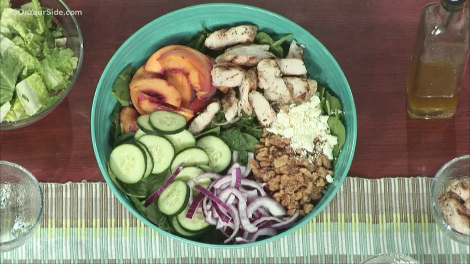 While there are so many different ways to prepare produce, one of the easiest and most delicious ways is to incorporate them into a big, beautiful salad. In today's On the Menu segment, Registered Dietitian Tara Martin from Mercy Health shares tips on how to prepare a satisfying and healthy salad.