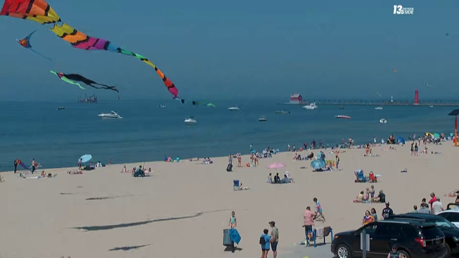 The kite festival runs Saturday from 10 a.m. to 5 p.m., and then again on Sunday from 11 a.m. to 5 p.m.