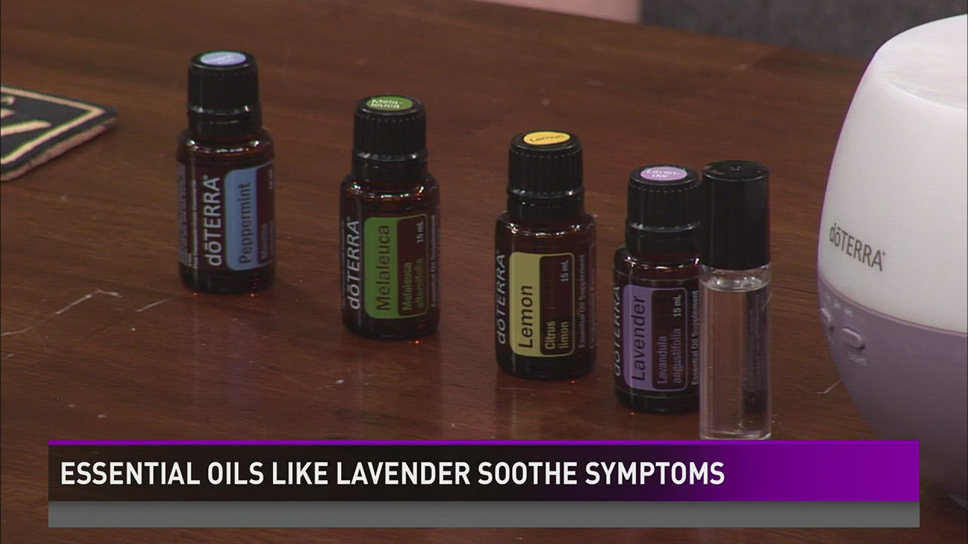 Kristi Hanson from the Mercy Health Wege Institute for Mind, Body and Spirit talks with Health Reporter Valerie Lego about how essential oils can give you relief from itchy watery eyes, sneezing and congestion.