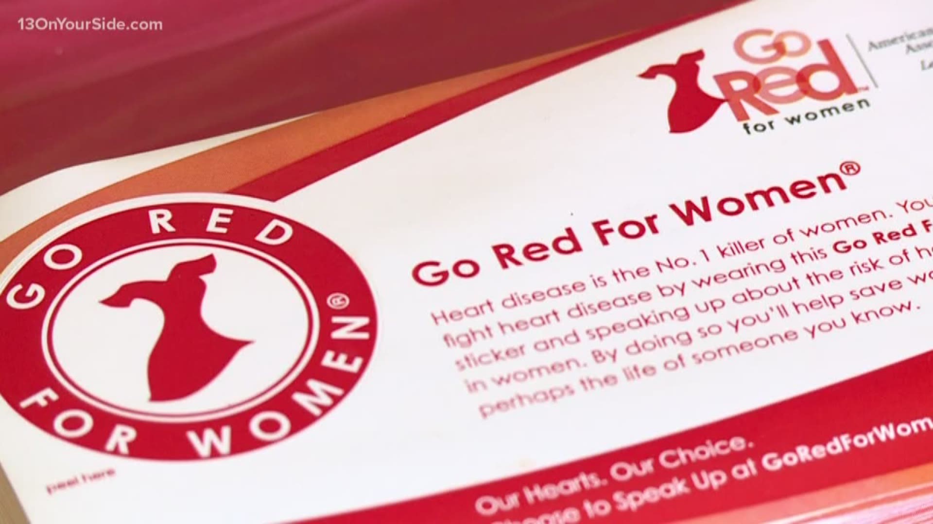 Go Red For Women campaign raises awareness about heart disease in women