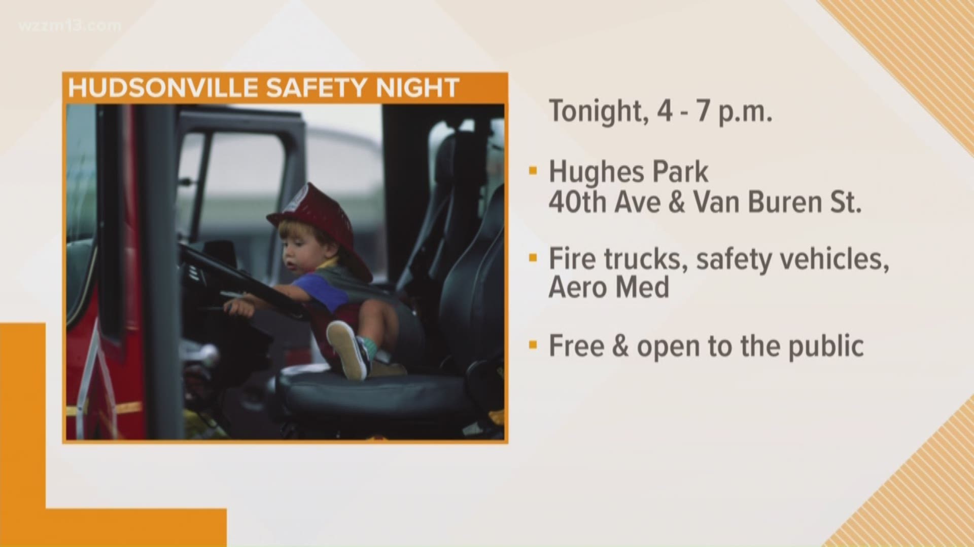 Hudsonville safety night