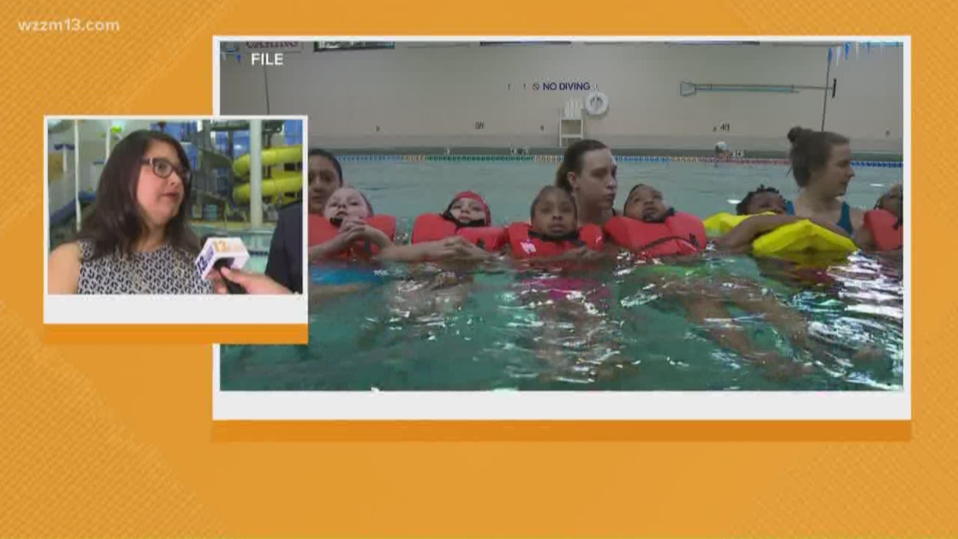 World's Largest Swimming Lesson teaches safety