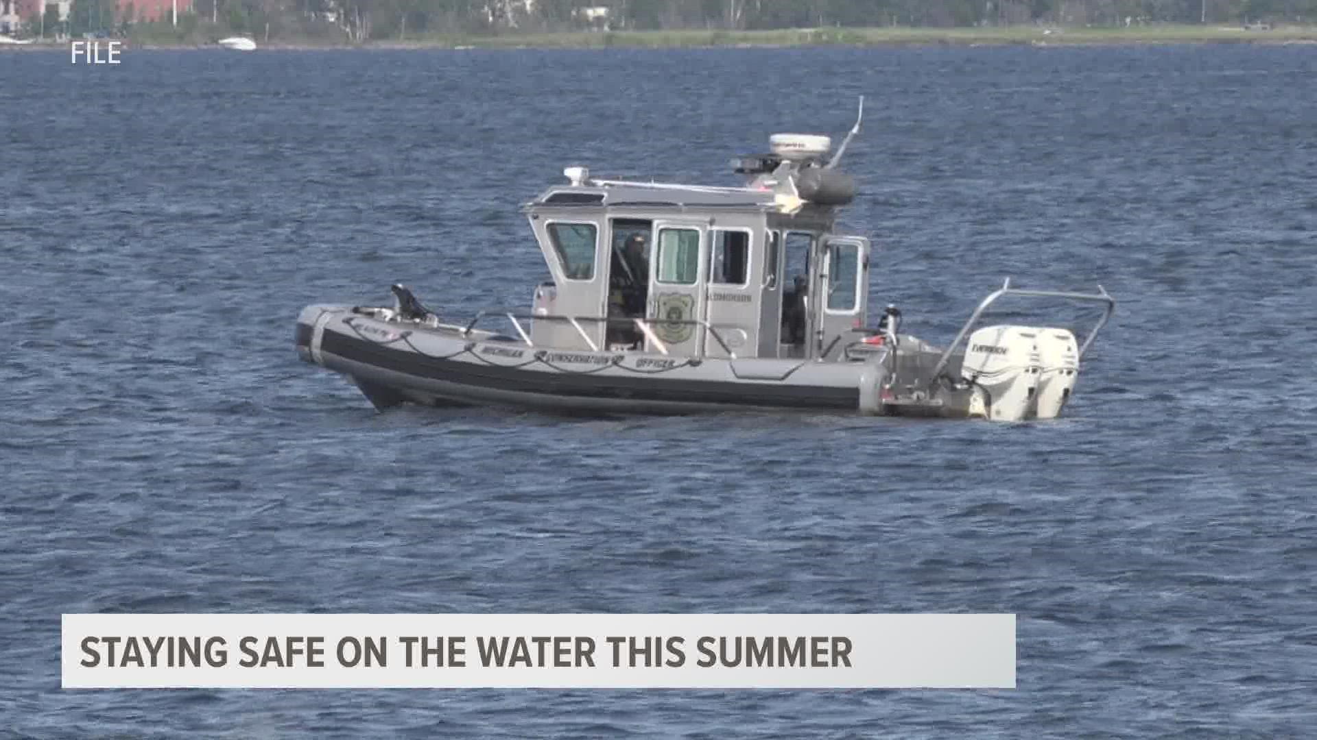 Meteorologist Michael Behrens met with the Coast Guard to brush up on boating safety tips ahead of the summer.