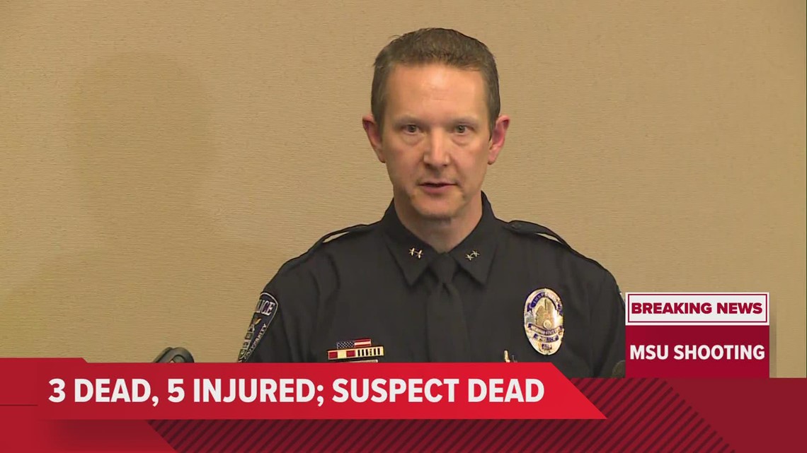 MSU Police Campus shooting suspect identified as a 43yearold man