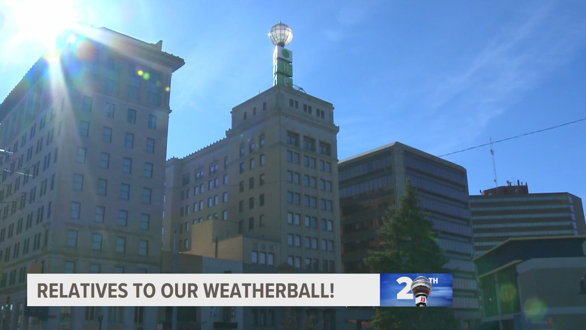 The 13 Weatherball is not the only weather beacon in the state. Michael Behrens tells us more about the Flint weatherball.