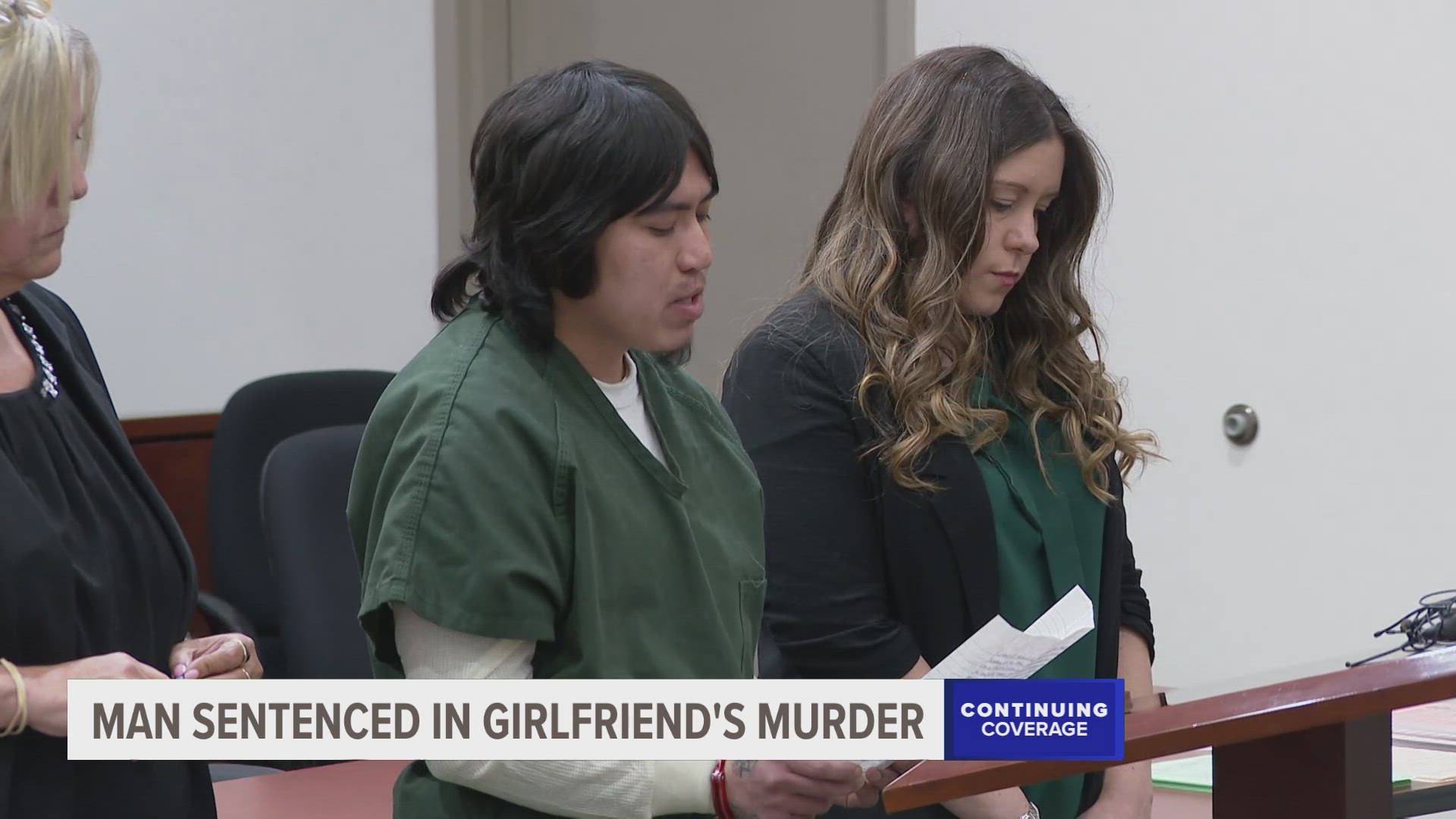 Brandon Ortiz-Vite was sentenced to minimum of 39 years in prison Thursday for the murder of Ruby Garcia.