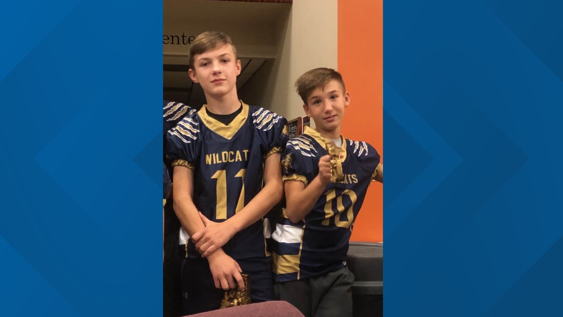 A house has been divided tonight as the high school football season begins this week, as two brothers who go to different schools played each other.