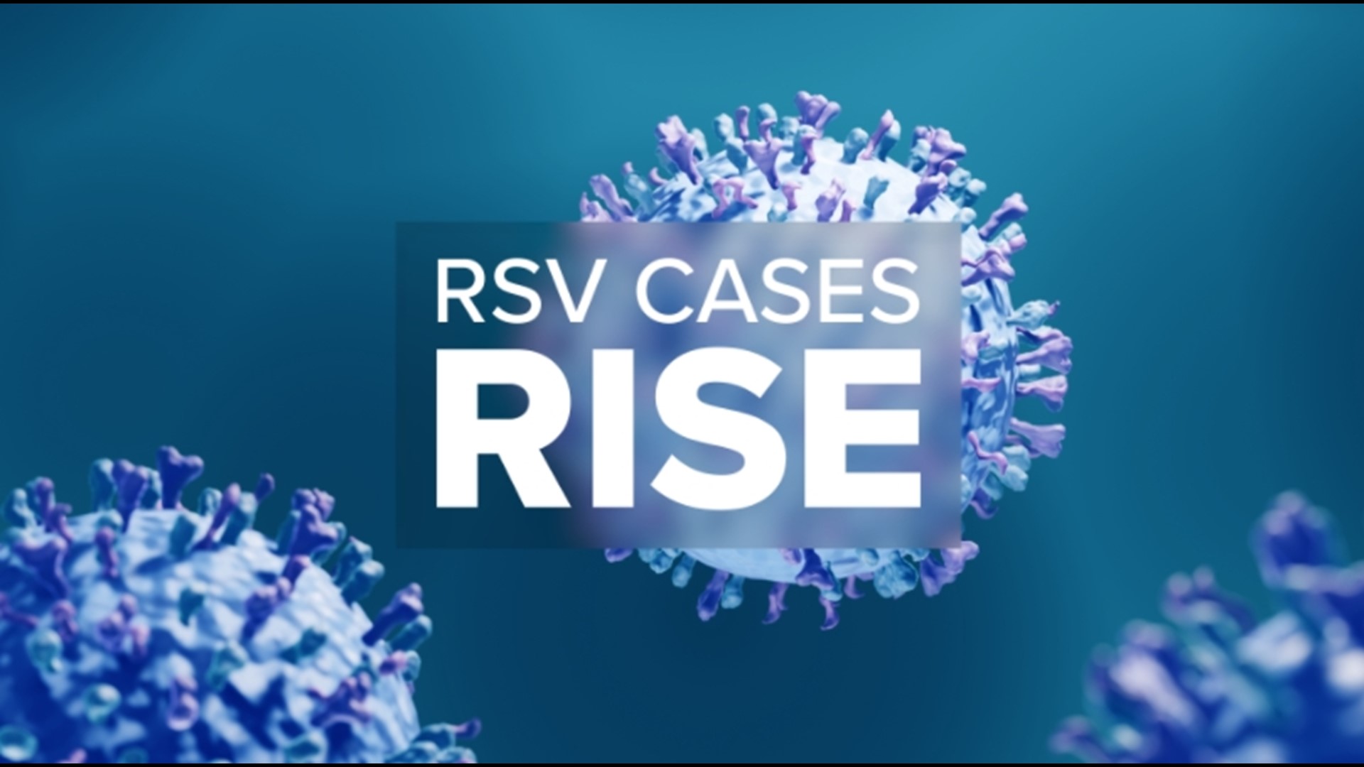 Currently about a third of patients admitted to the Children's Hospital have RSV.