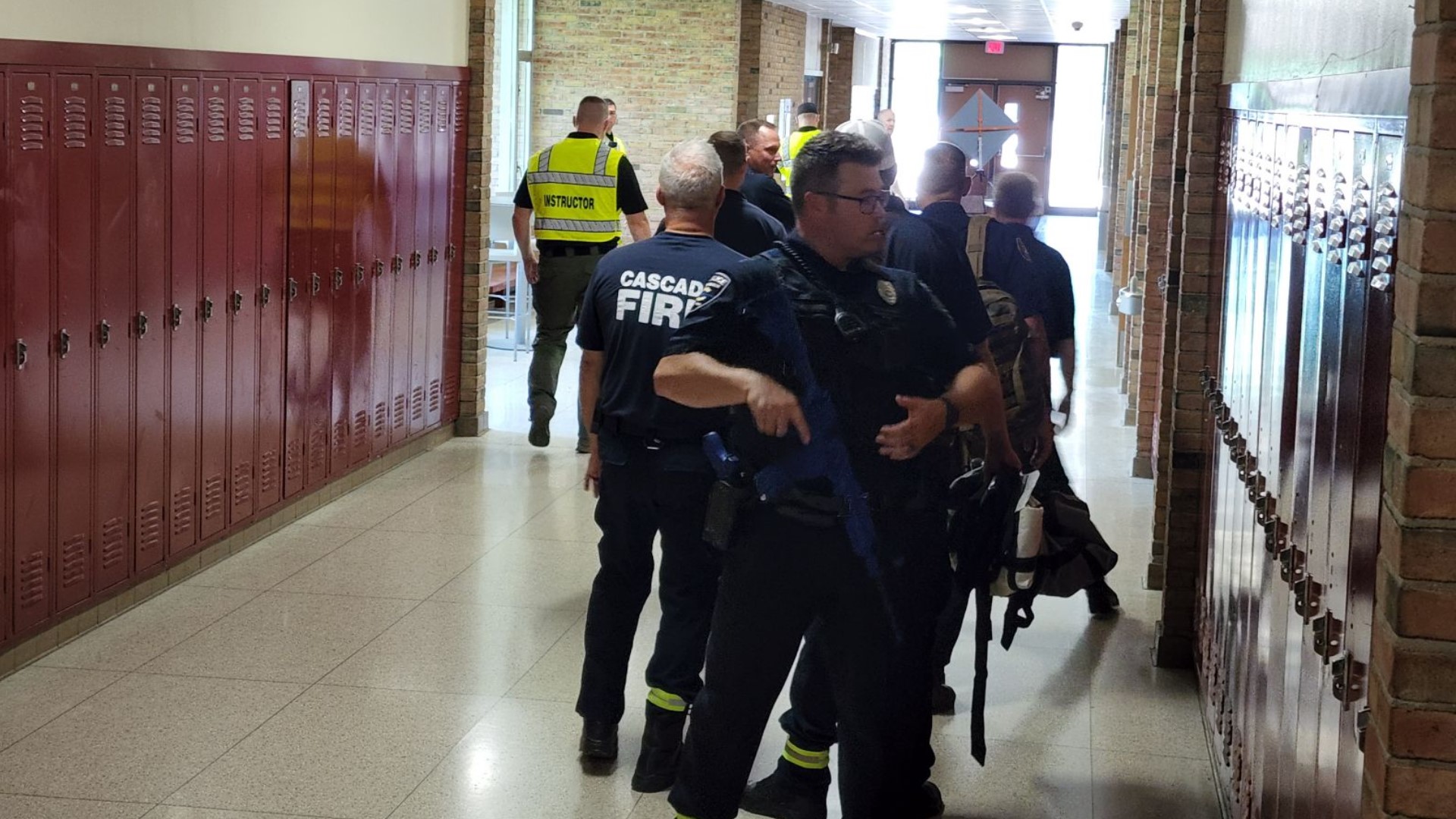 Police and fire departments in Kent County are training to respond to active shooter and stabbing situations.