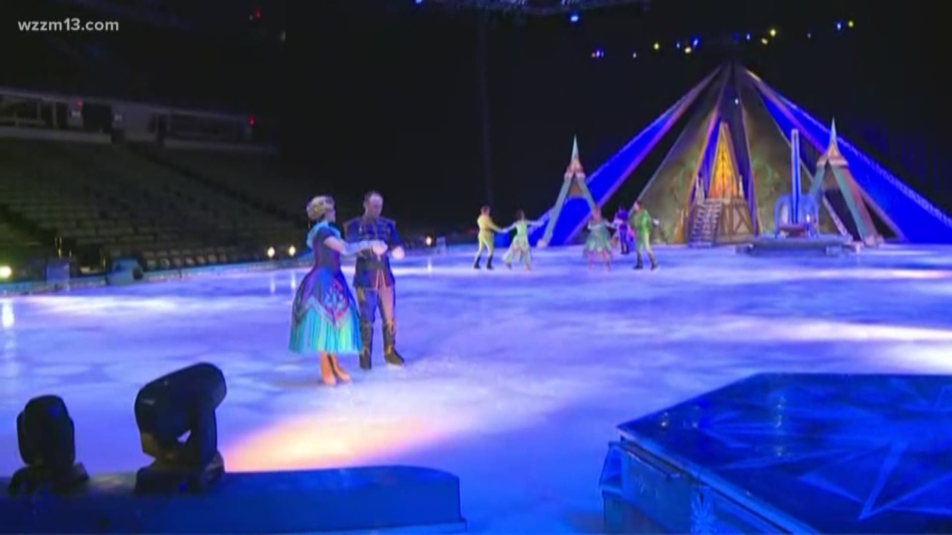 One of Disney's most beloved movie comes to life in Grand Rapids -- "Disney on Ice: Frozen" takes over Van Andel Arena.