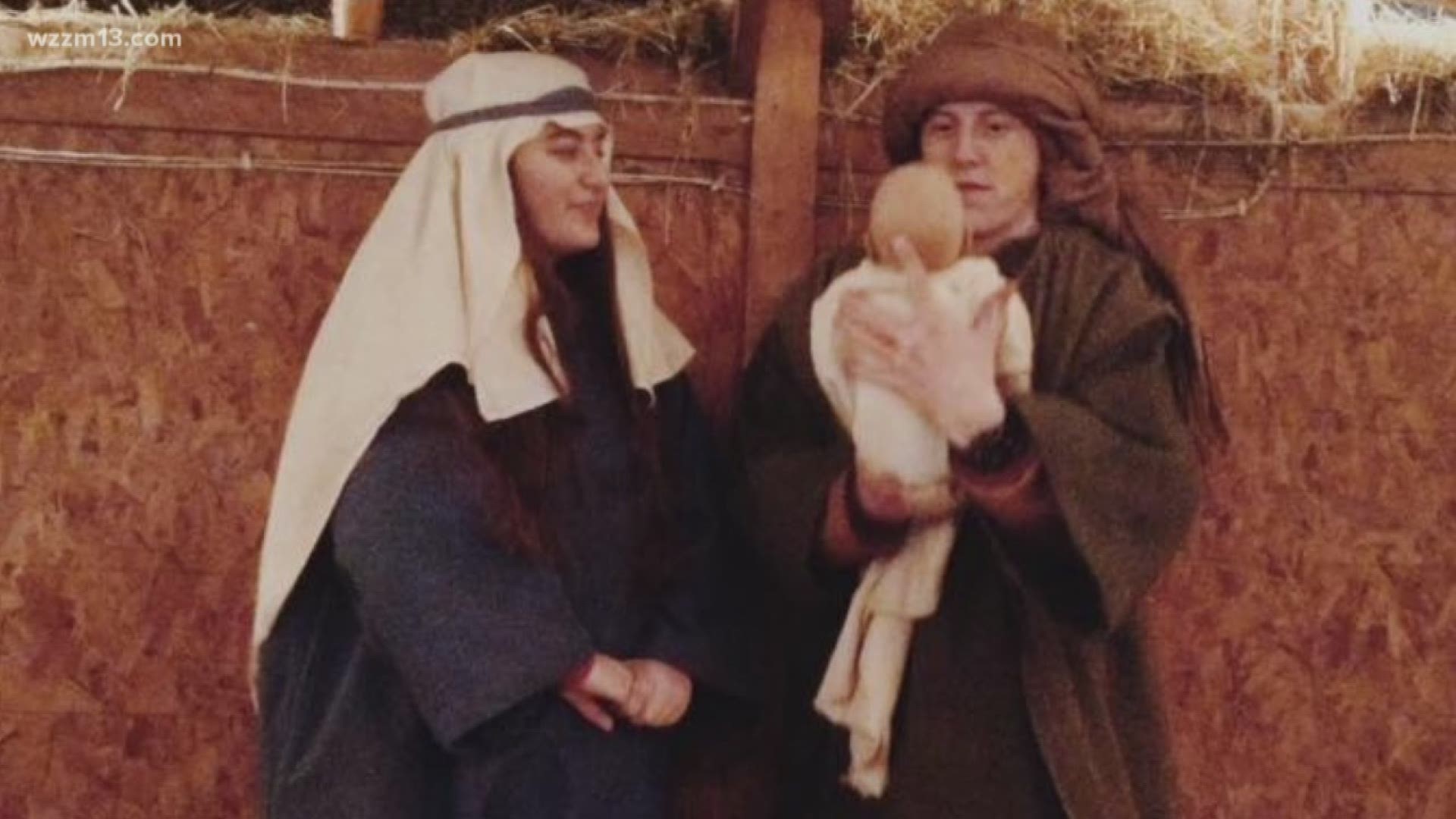 Critter Barn's live nativity scene