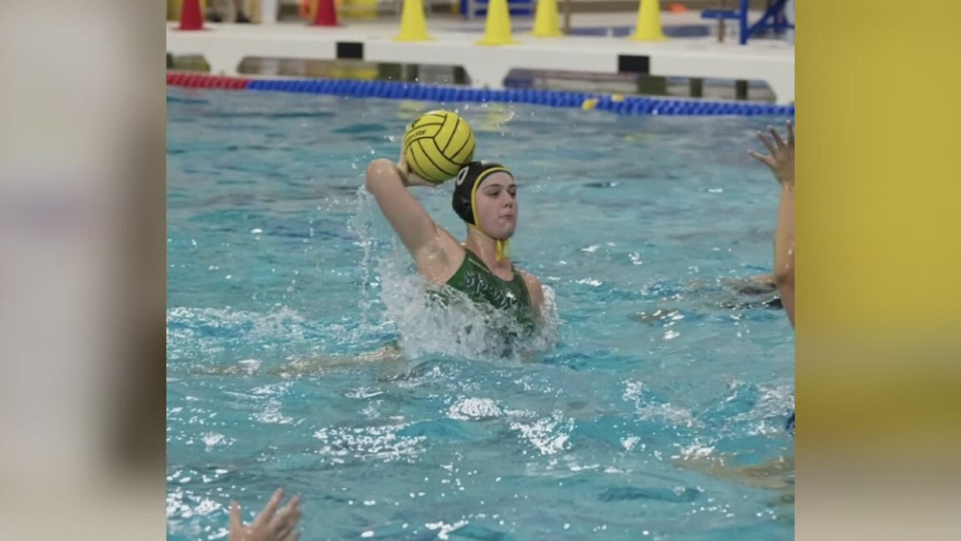 Persch swims and plays water polo for Hudsonville.