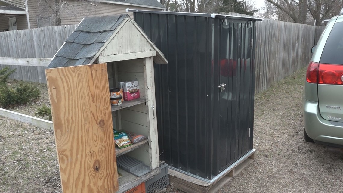 Muskegon free food pantry adds clothes to its donated items