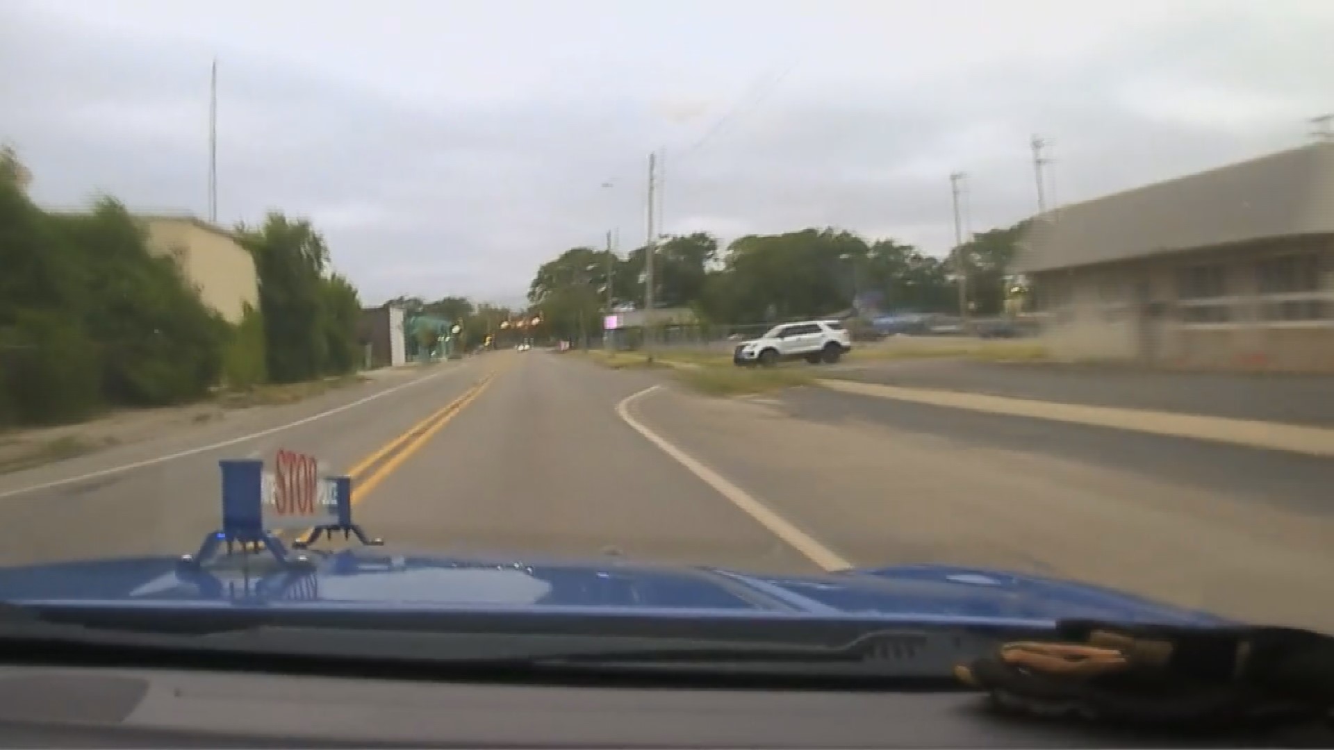 MSP dashcam video of Muskegon high speed chase ending in crash