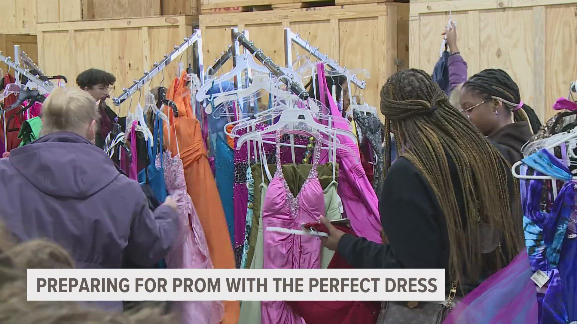 Prom is one of the biggest nights of the year for high schoolers. Finding the perfect dress can be hard and expensive, but one business is hoping to change that.p