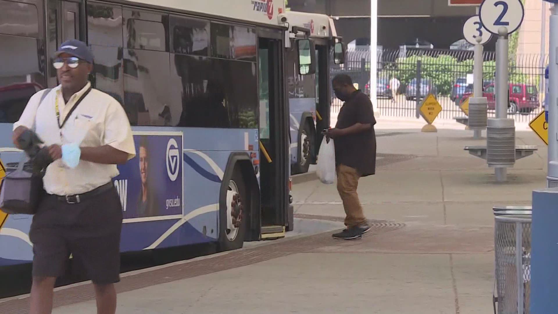As the Grand Rapids area starts reopening from the COVID-19 pandemic, The Rapid said its was working to provide critical transportation services.