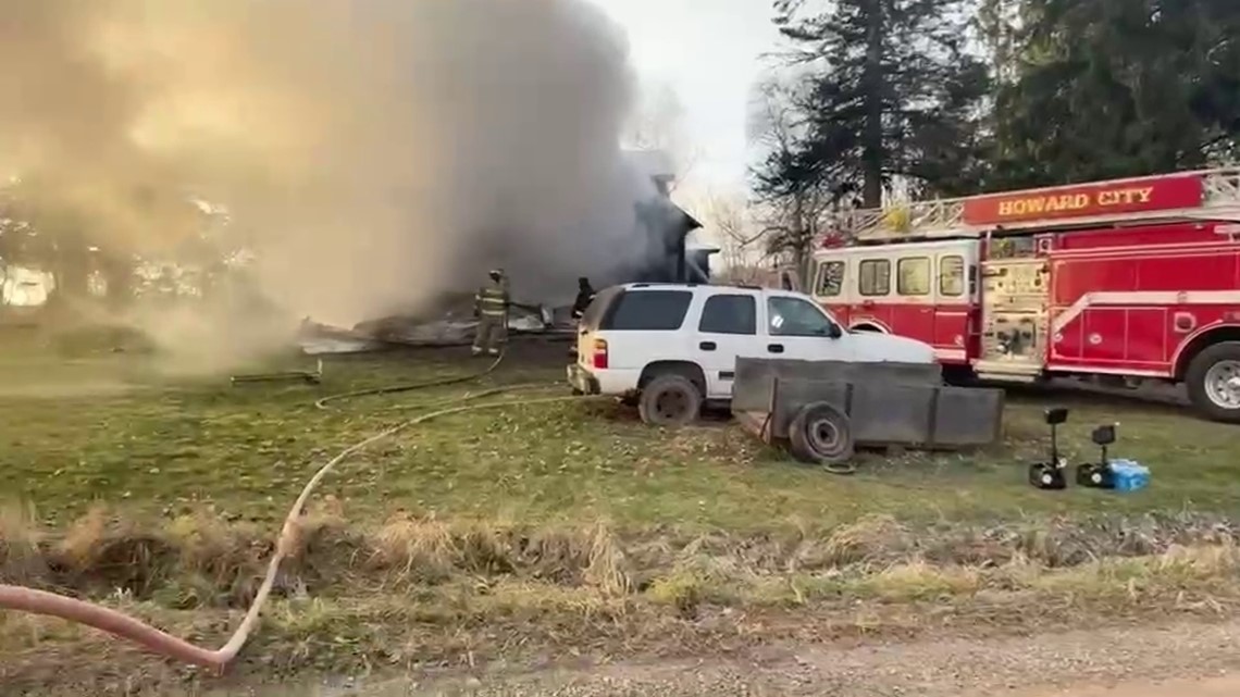 Sand Lake house fire