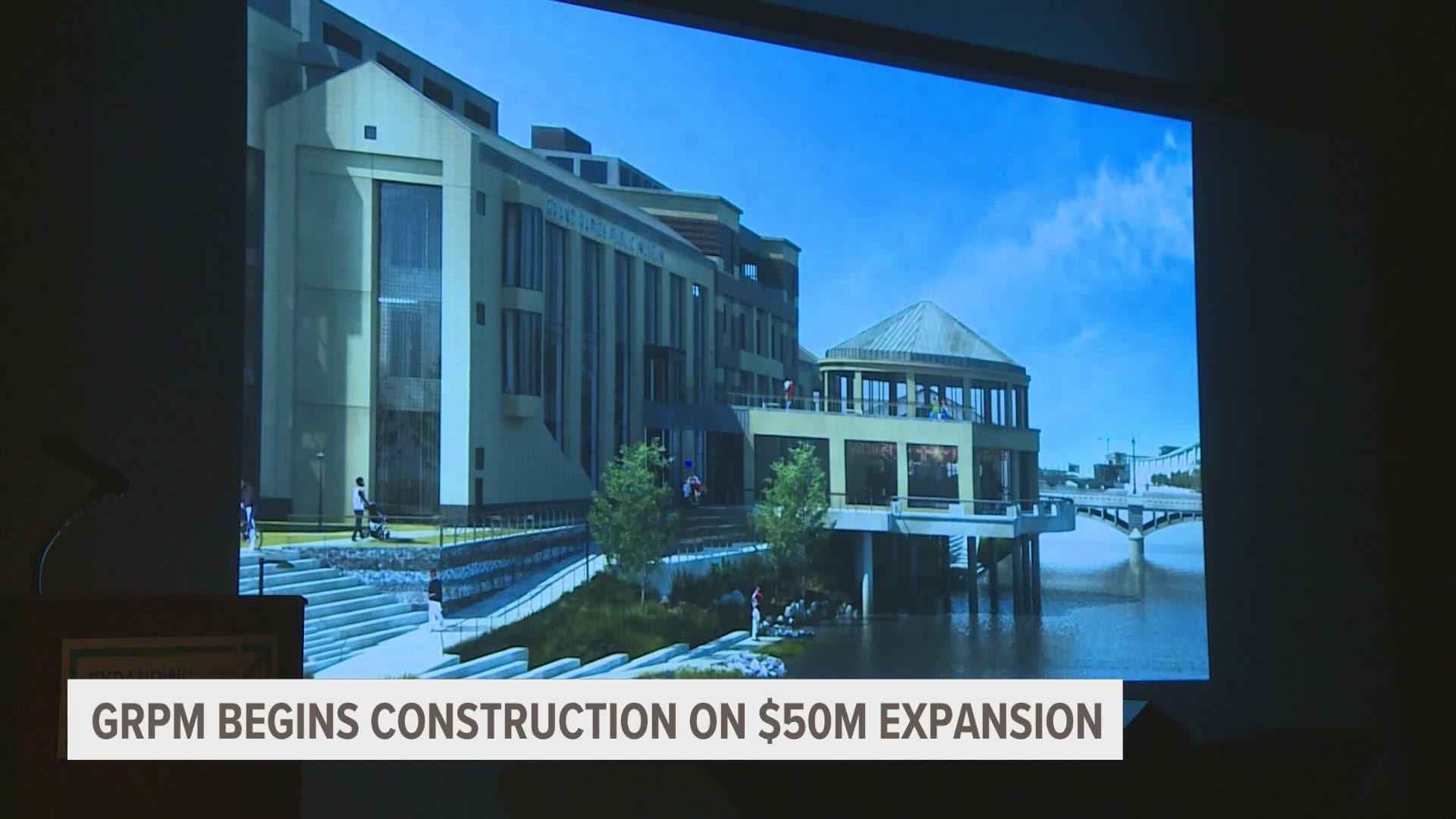 The museum announced the expansion project in August, saying that a major focus will be on increased river access.