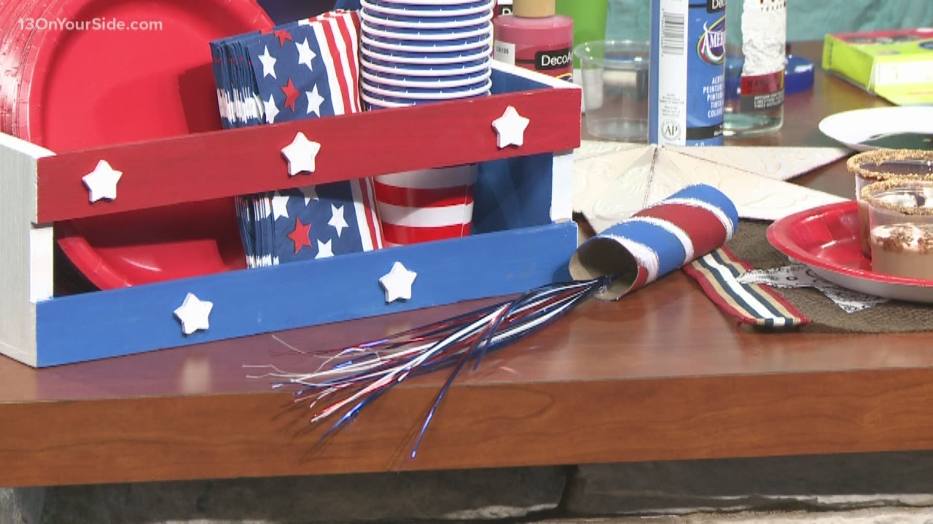 Craft Expert Adeina Anderson shares some fun craft projects for the 4th of July holiday.