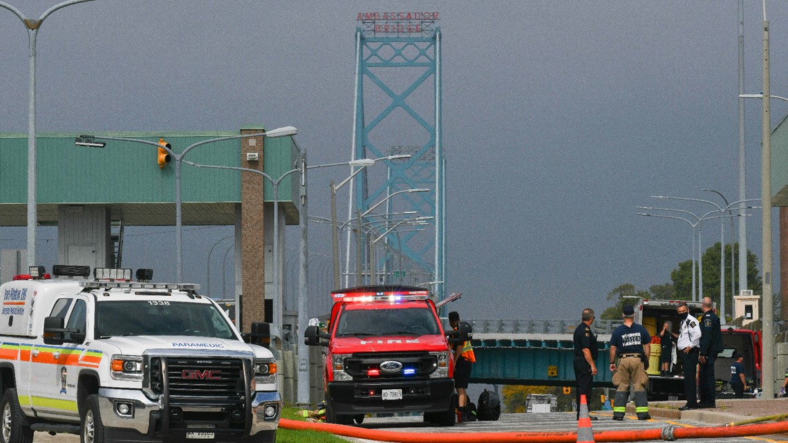 Ambassador Bridge Closed For Seven Hours Monday Due To Discovery Of Two ...