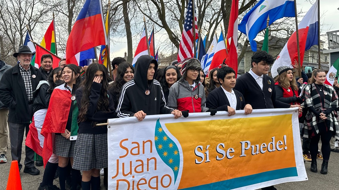 Cesar Chavez Justice March In Grand Rapids 