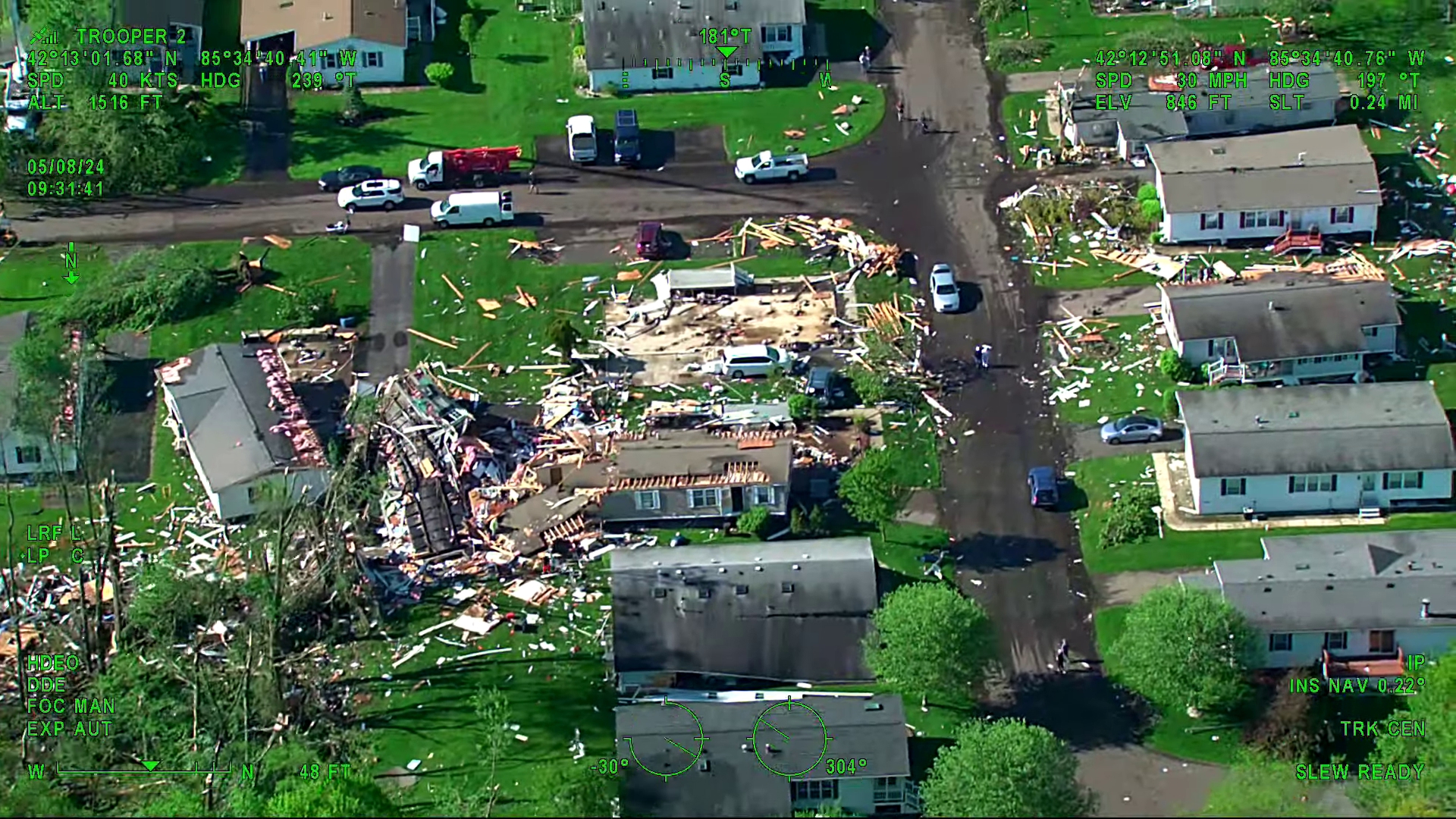 Federal officials will visit the area nearly a week after the tornadoes hit.