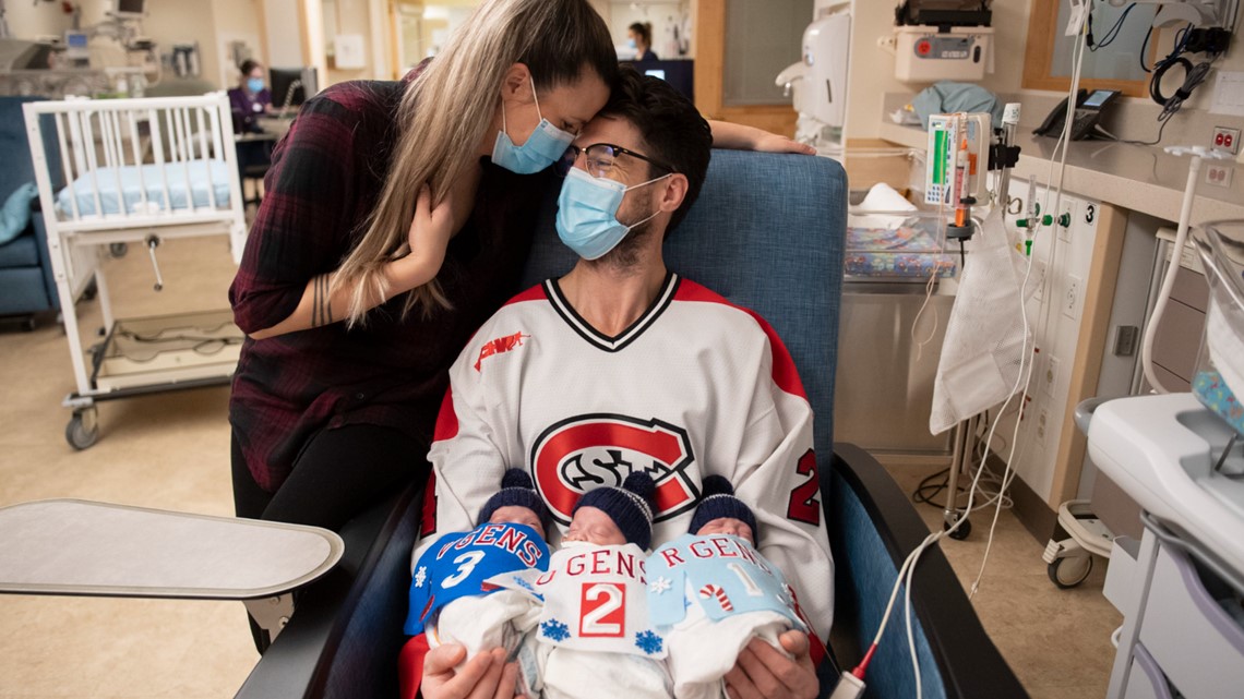 Tiny babies in ugly sweaters, Corewell Health