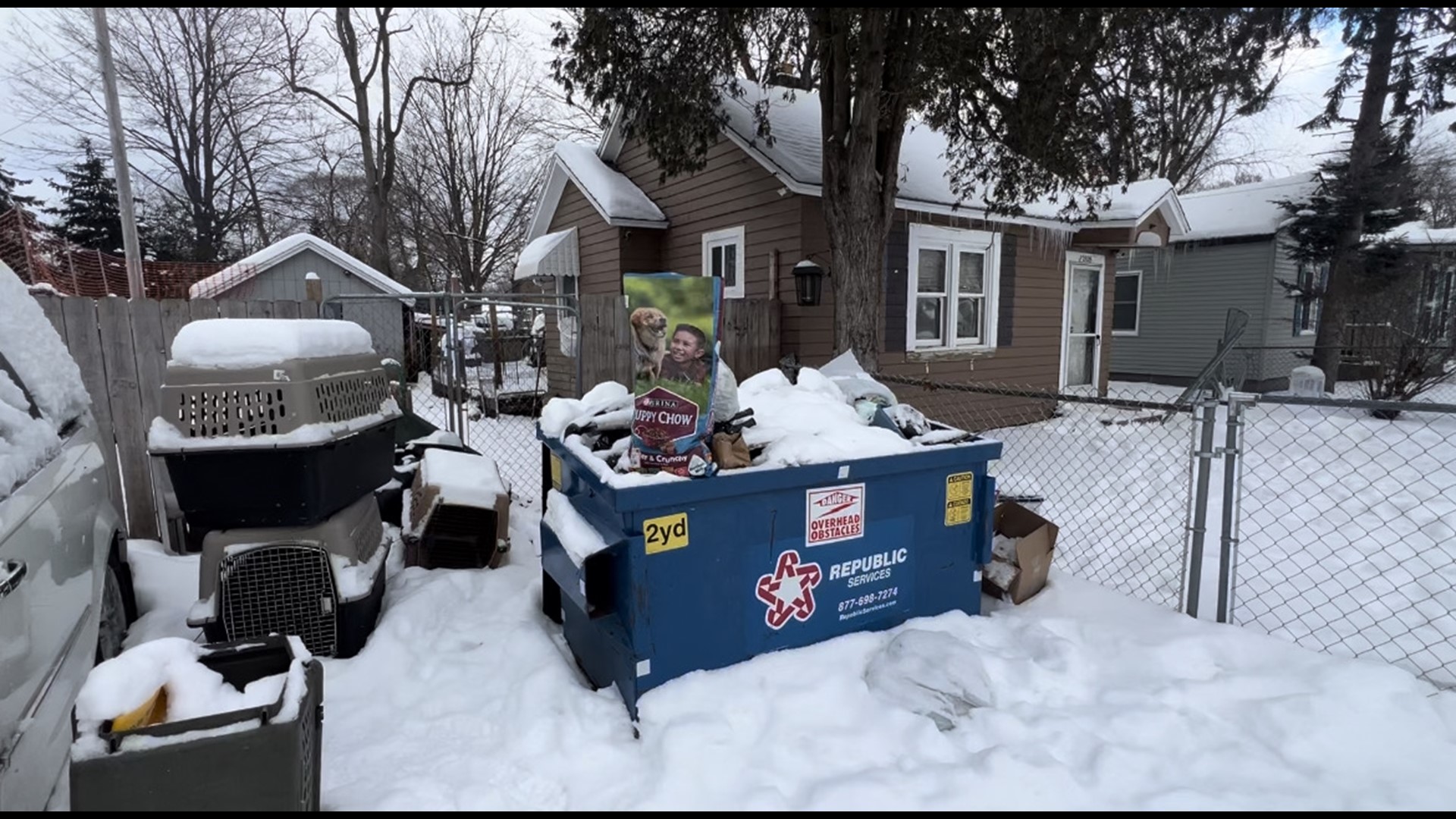 Michigan house deemed unlivable after authorities seize 80 dogs
