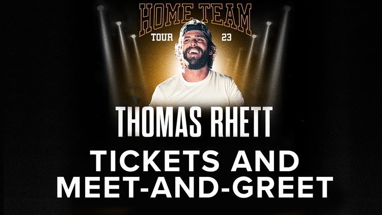 FINISHED: Win tickets and a Meet-and-Greet with Thomas Rhett!
