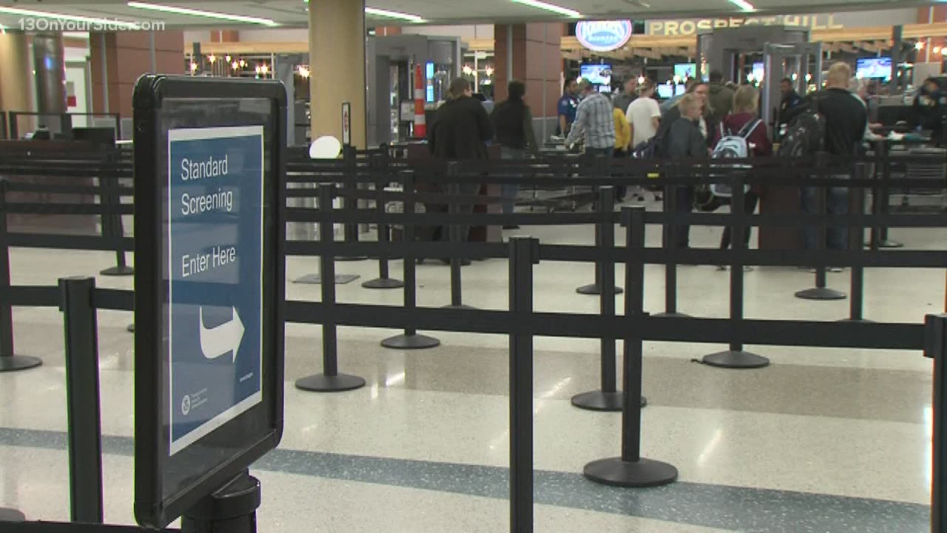With the holidays approaching, airports are getting busier.