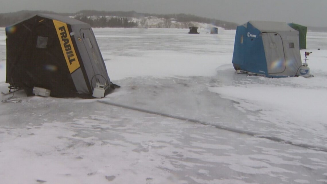 Want to get out on the ice and start fishing?  It’s not safe yet