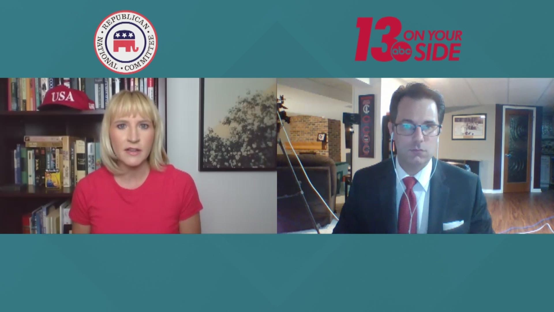 13 ON YOUR SIDE'S Nick LaFave discusses unemployment and jobs numbers with RNC spokesperson Liz Harrington.