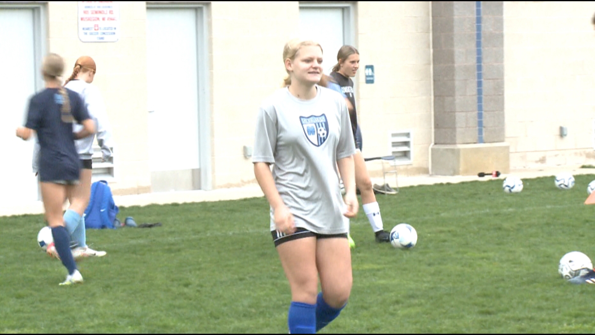 Freye is a star for the Mona Shore's soccer and basketball team, while maintaining a GPA over 4.0.
