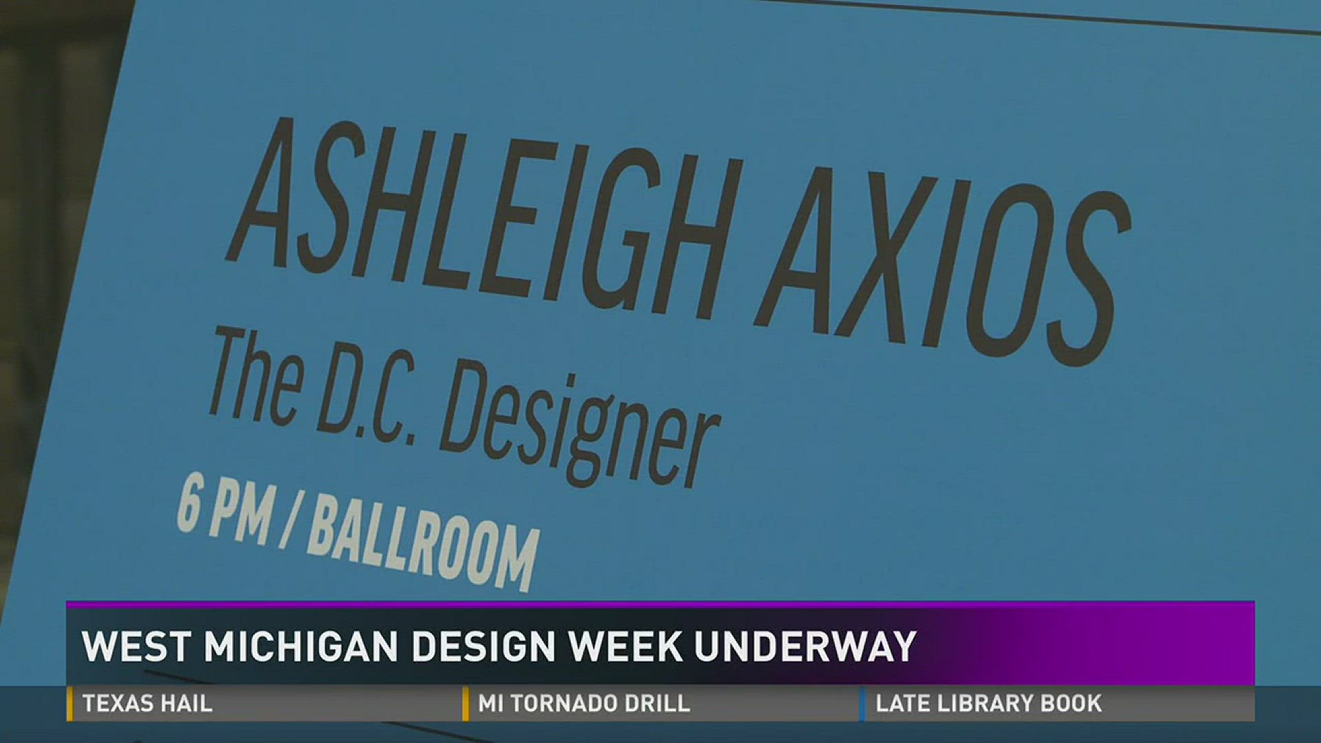 The event was part of West Michigan Design Week, happening through Saturday in Grand Rapids.