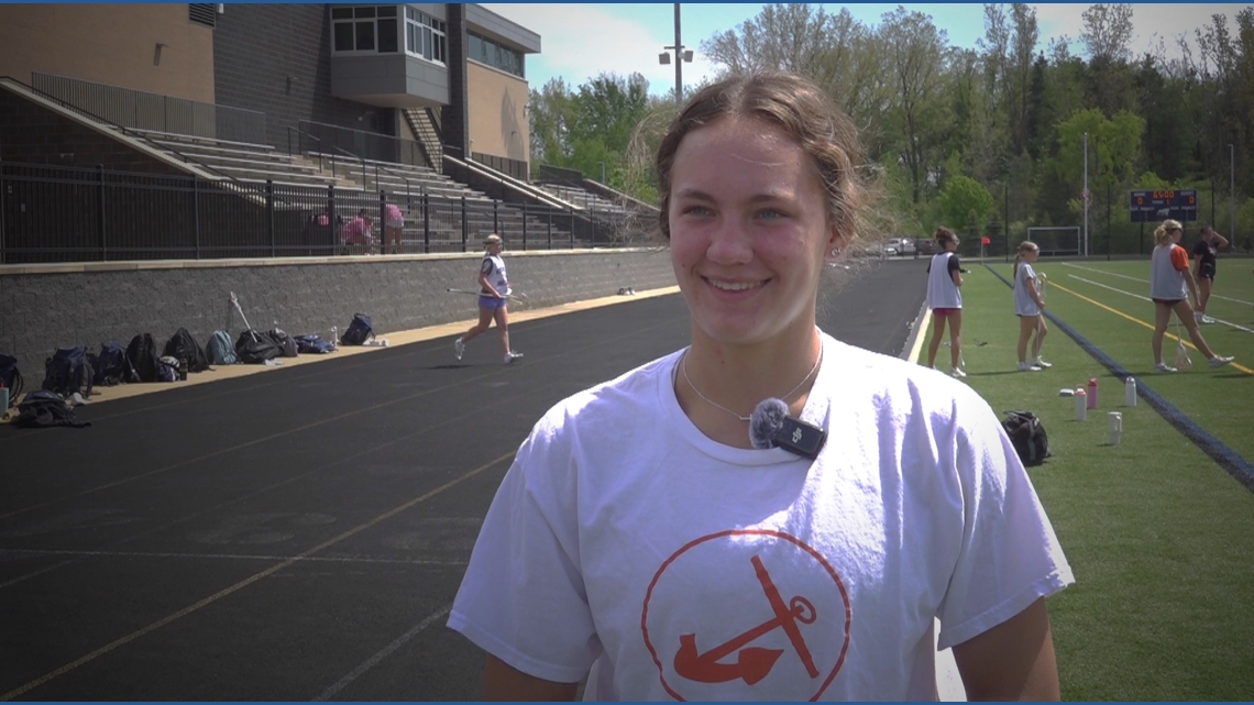 Physicality brought Ryan Vanderbeek back to the lacrosse field, where she and the Eagles still have their eyes set on a state title.