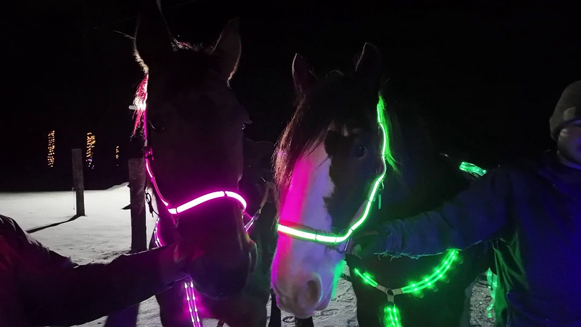 Allegan Ranch offering glow-in-the-dark rides | wzzm13.com