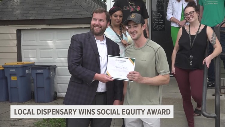 Grand Rapids dispensary becomes first in state to win social equity award